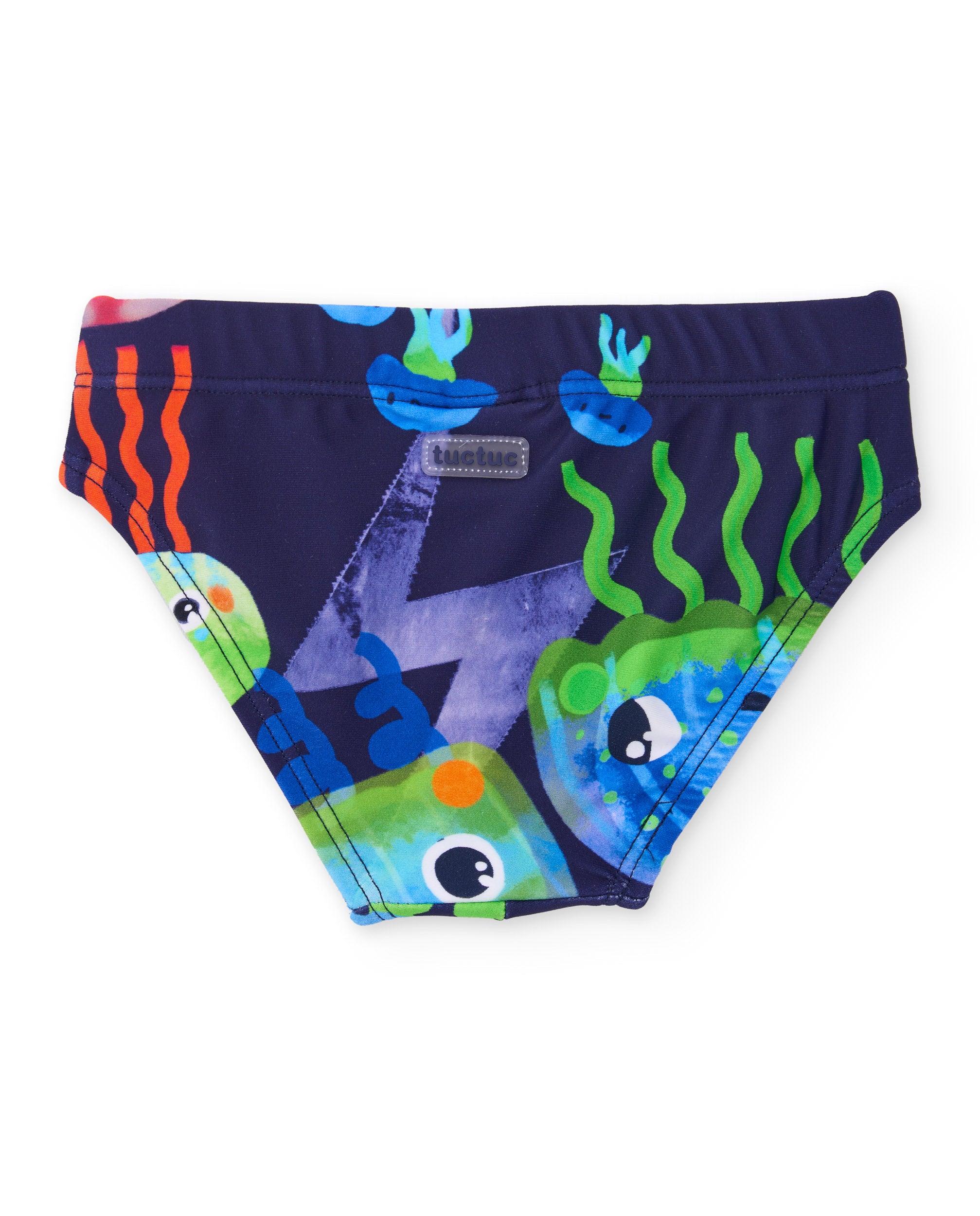 TucTuc Costumi slip bambino navy marino asciugatura rapida
