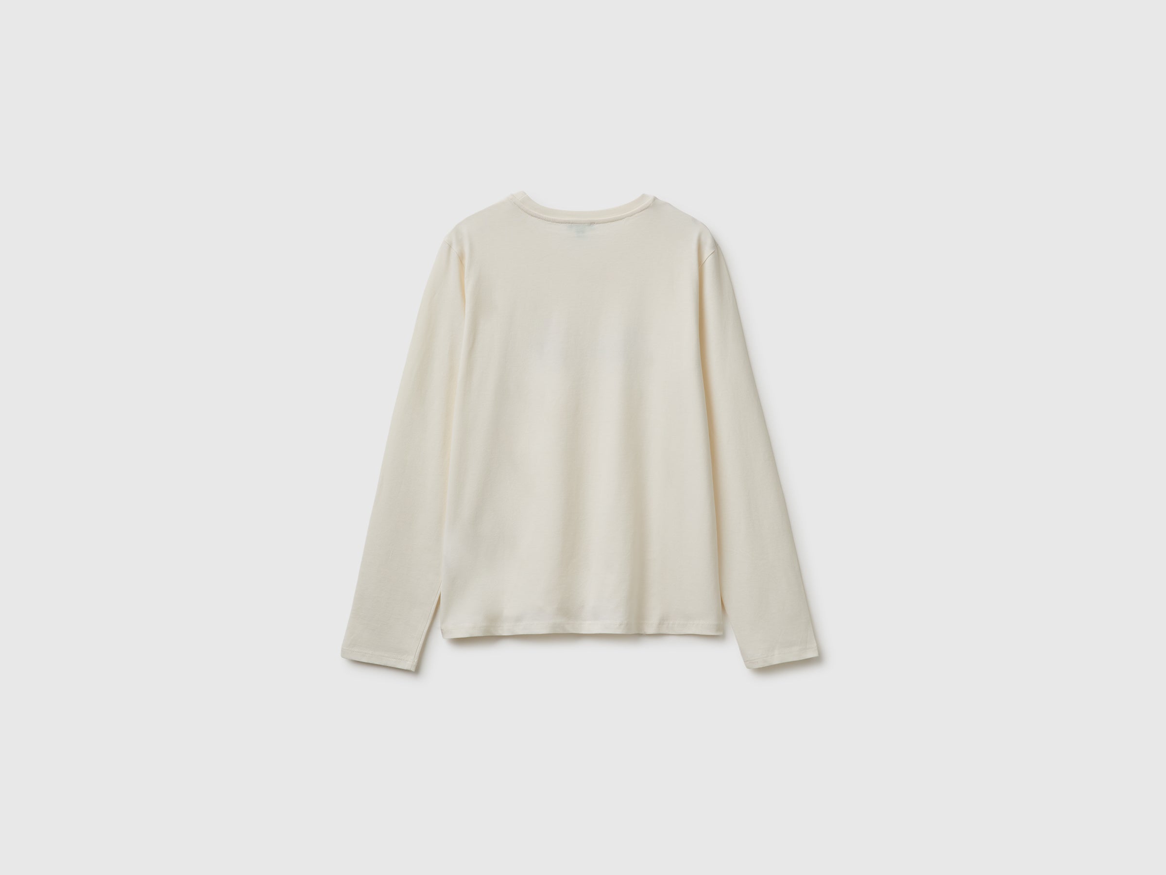 United Colors of Benetton T-Shirts maglietta ricamo cotone biologico M