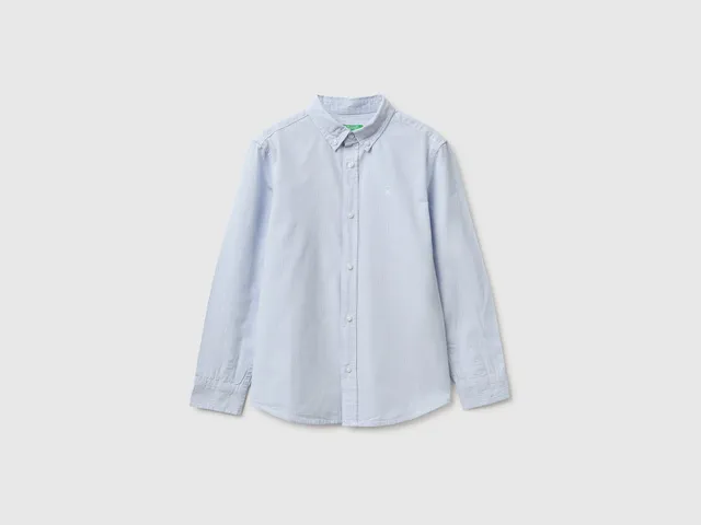 United Colors of Benetton 54AZCQ00R camicia righe cotone M