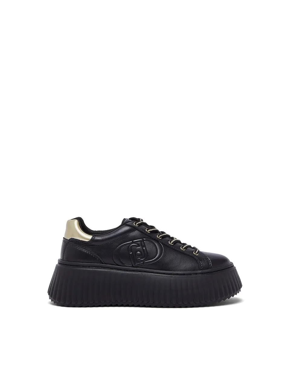 Liu Jo Sneakers Platform Pelle Donna Nero 38 EU