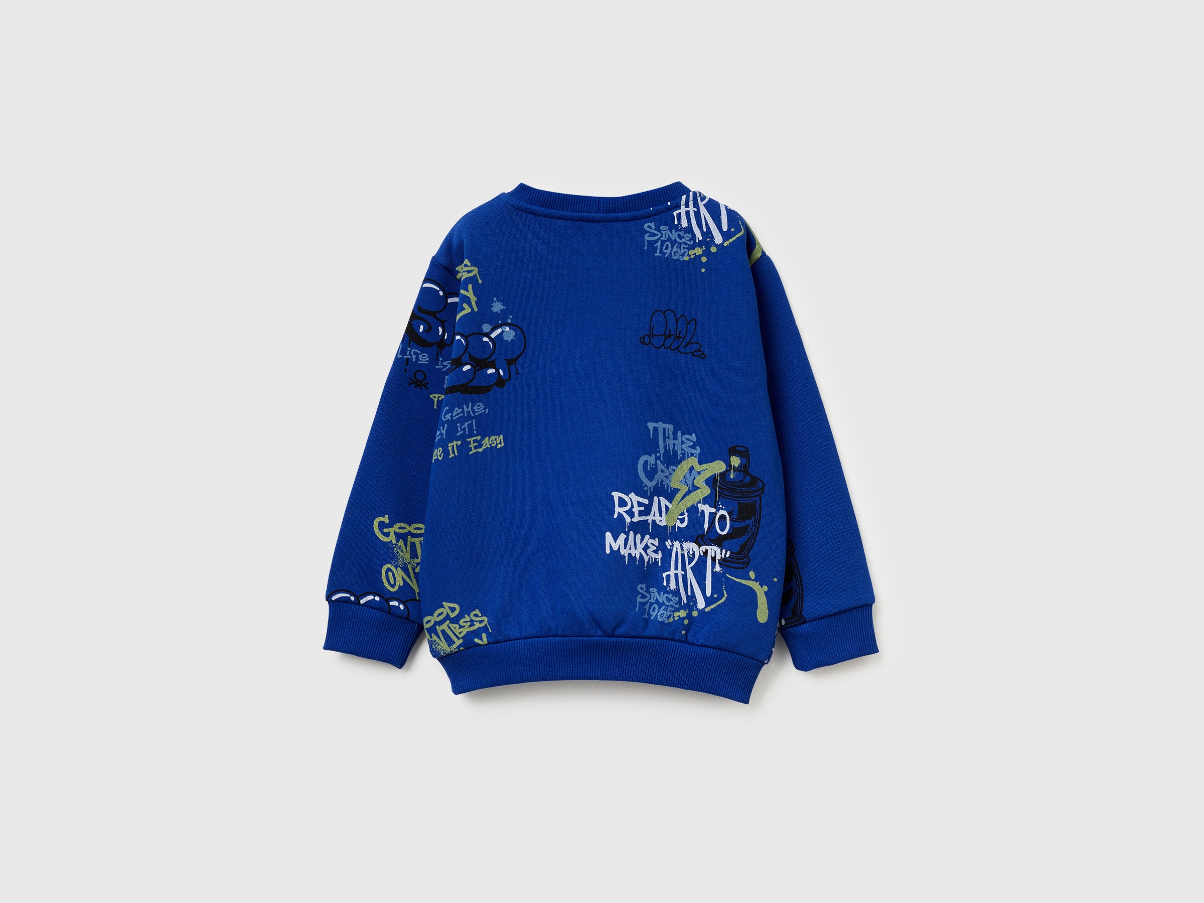 United Colors of Benetton felpa regular con stampa 104 cotone