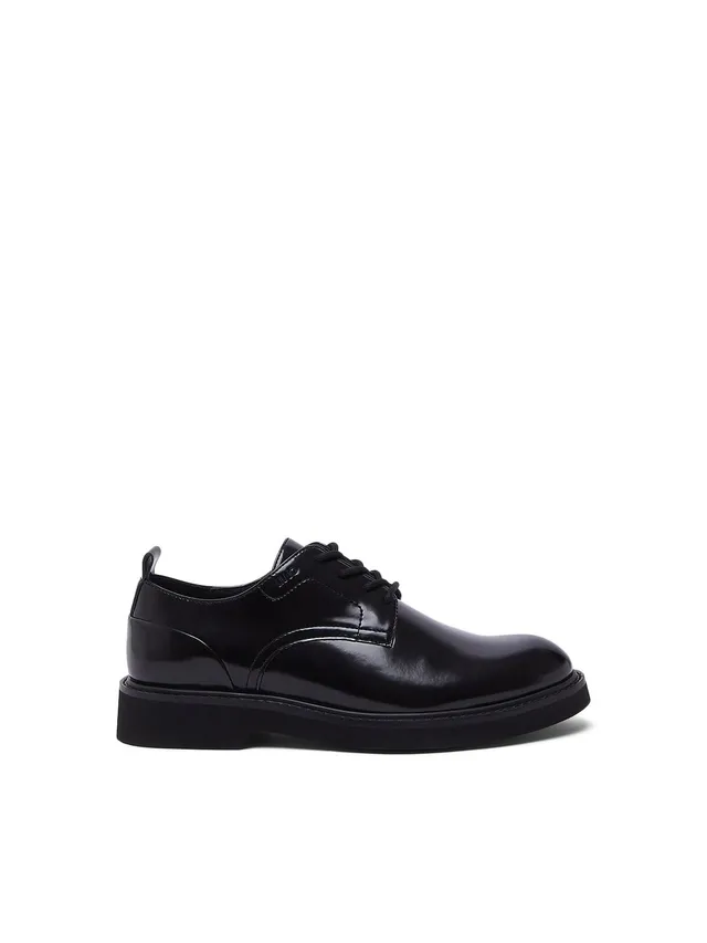 Liu Jo Scarpe Derby Lucide Nere Stringate 42 EU