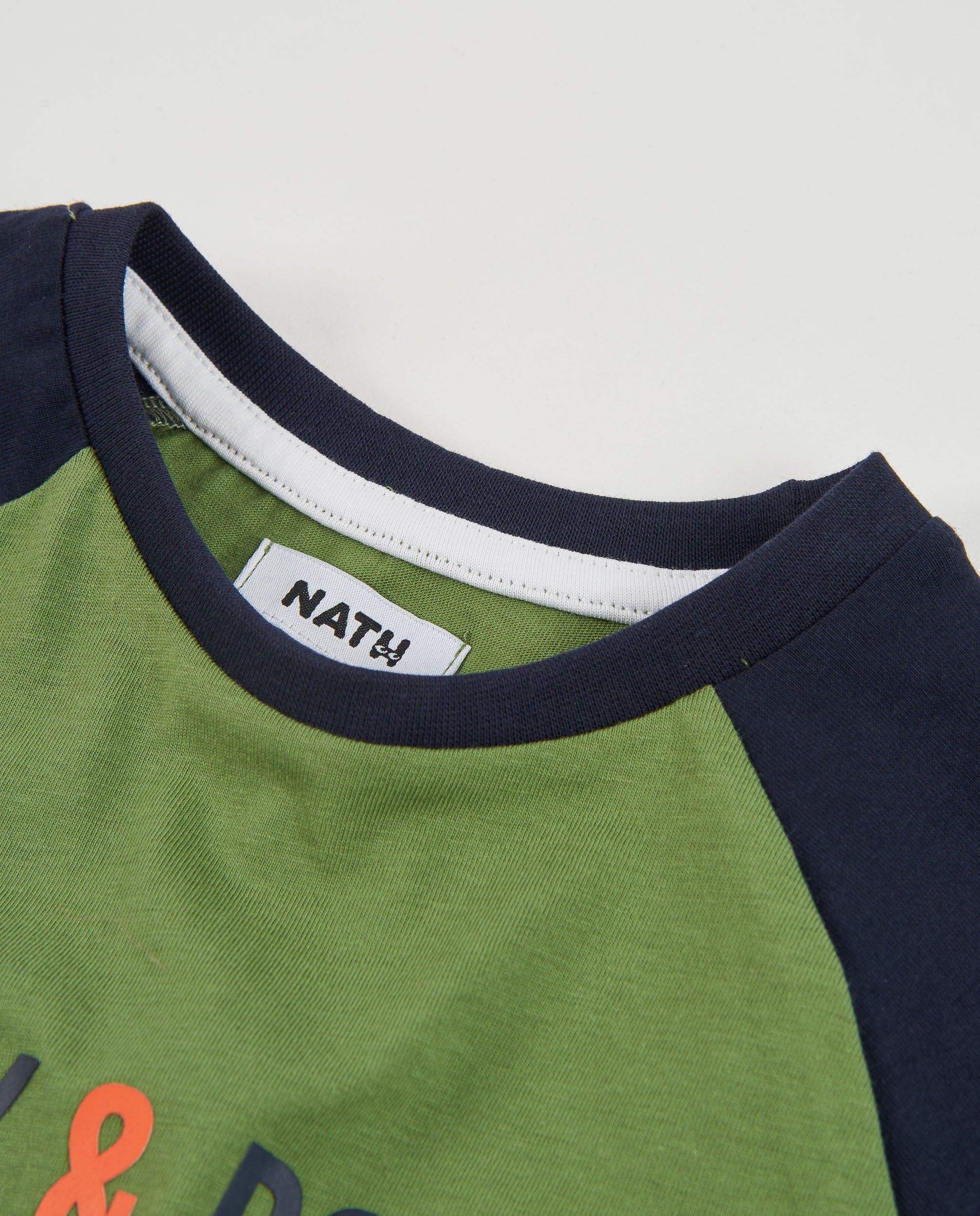 TucTuc Magliette maglia rock verde oliva maniche lunghe