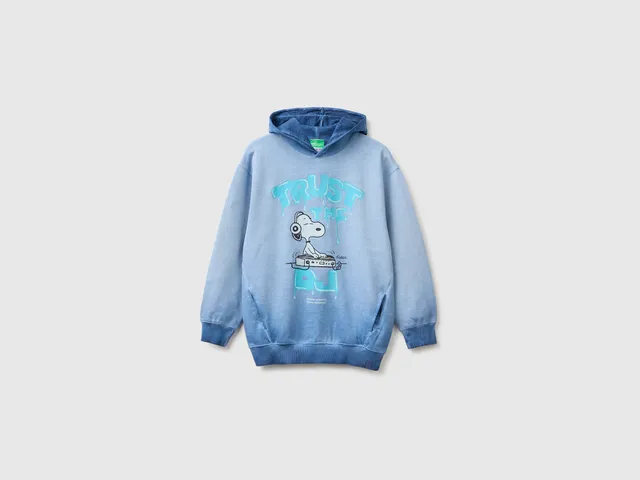 United Colors of Benetton Sweatshirts hoodie Peanuts cotone