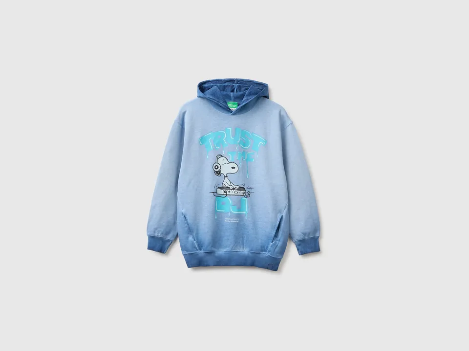 United Colors of Benetton Sweatshirts hoodie Peanuts cotone