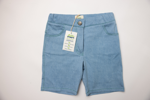Pamboo Streetwear Eco Jeans Shorts pantaloncini jeans cotone