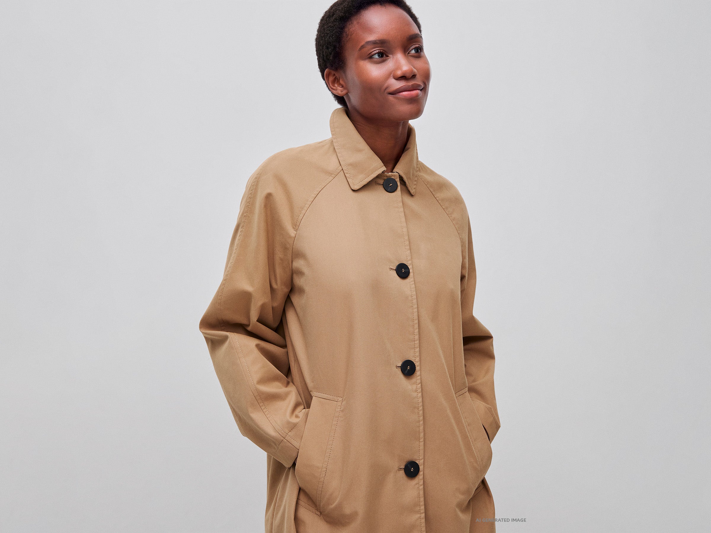 United Colors of Benetton Jackets and Coats trench lungo reversibile quadri
