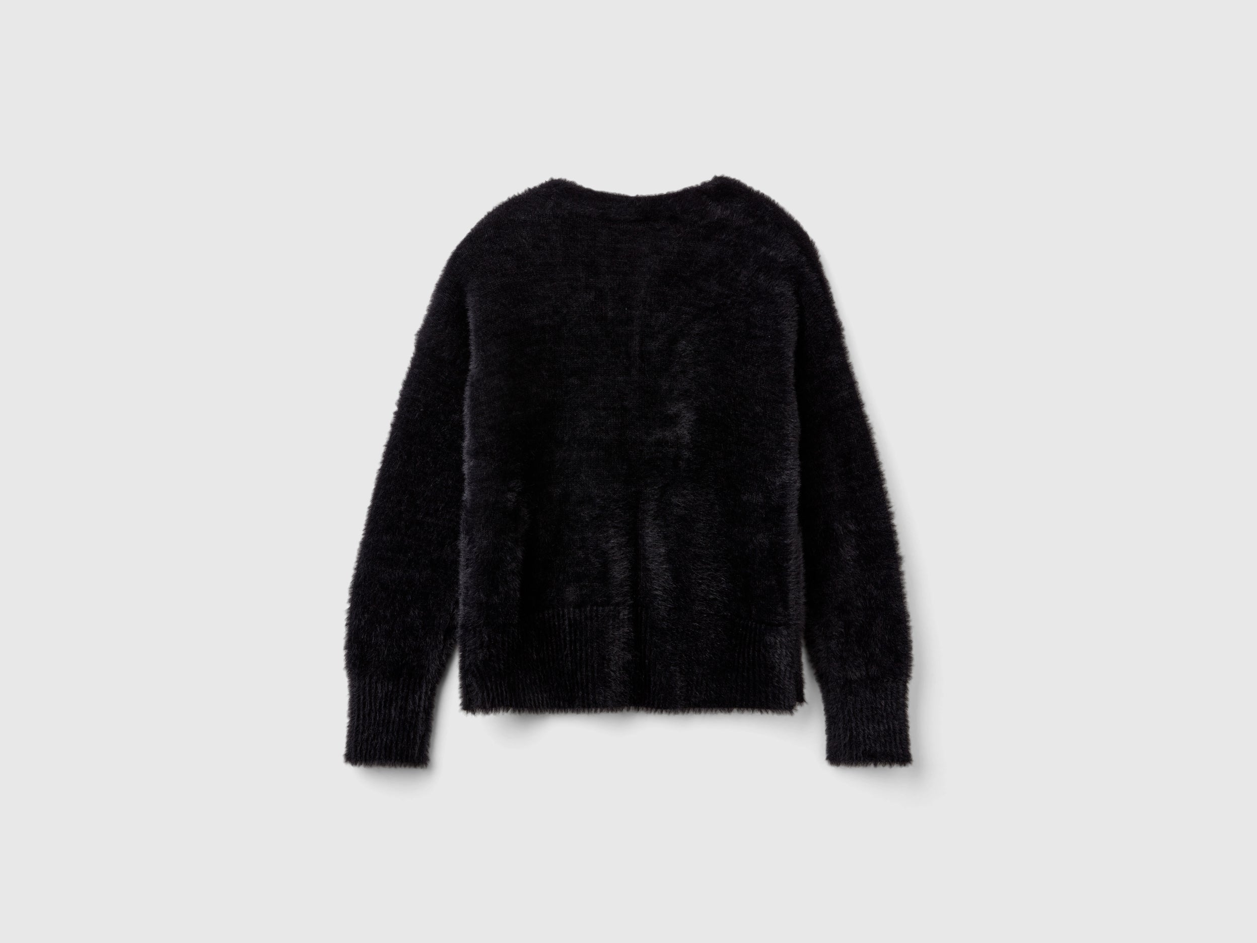 United Colors of Benetton Cardigan Donna Filato Morbido Bottoni
