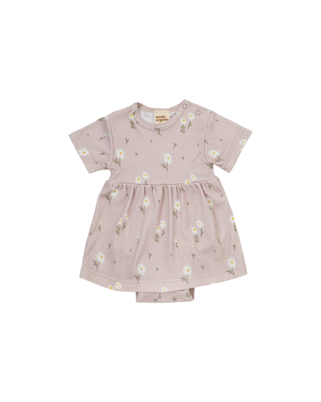 Woolly Organic Short-Sleeve Dress GOTS SS27 vestito cotone bio