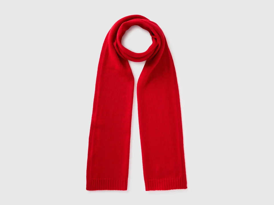United Colors of Benetton Scarf sciarpa bimba pura lana
