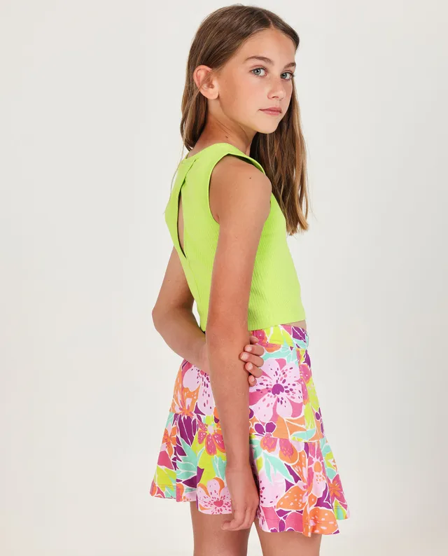 TucTuc Magliette Top bambina maglia elasticizzata lime