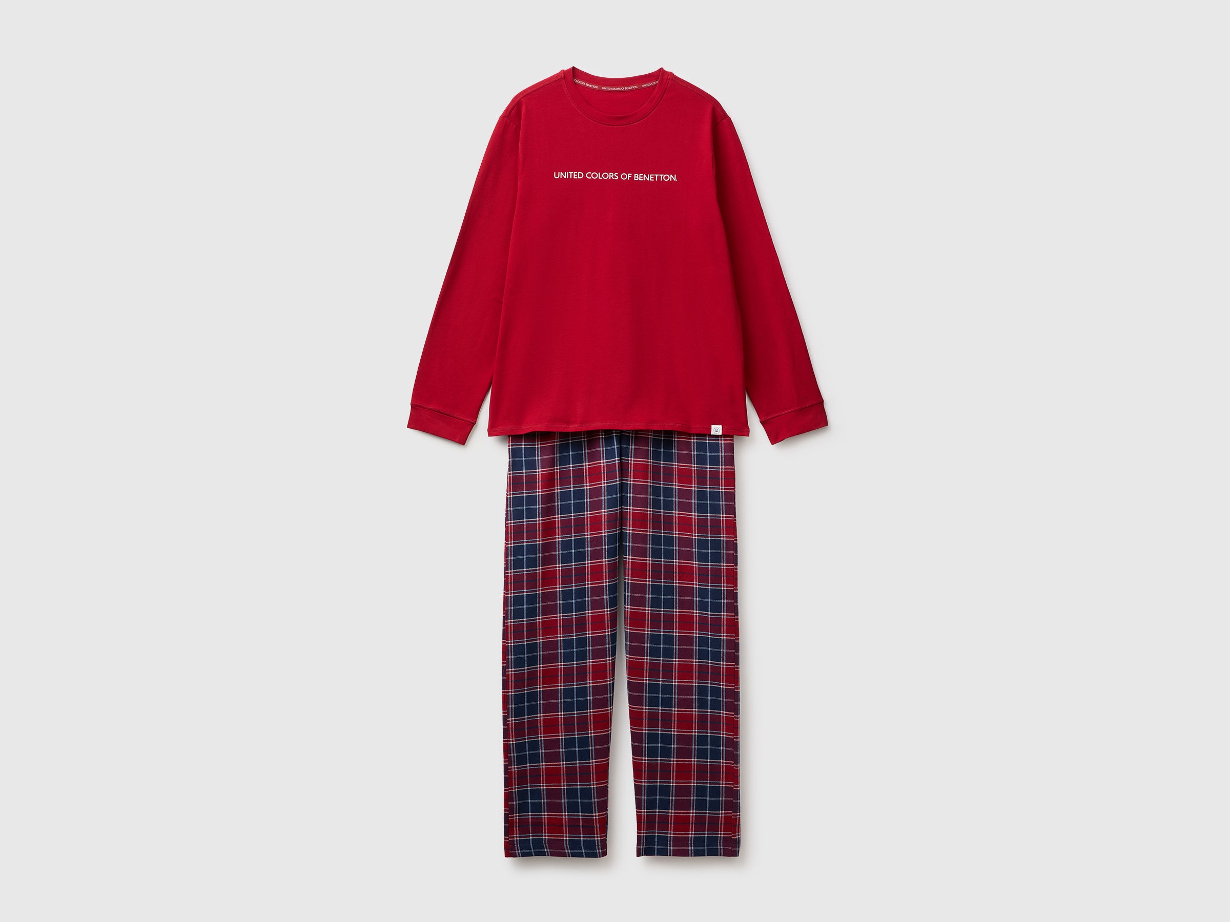 United Colors of Benetton Pigiama Pantalone Scozzese M