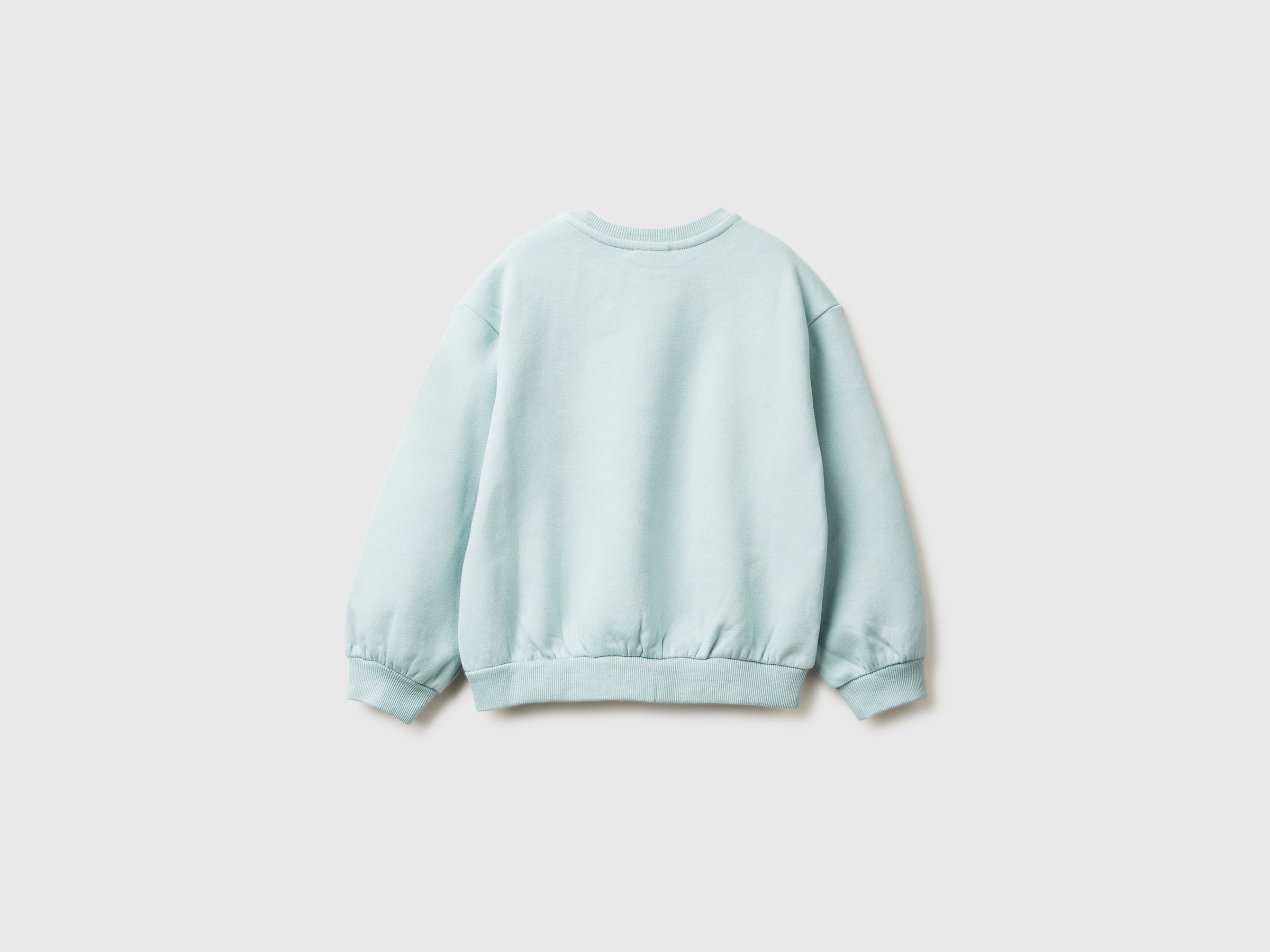 Benetton Sweatshirts felpa ricamo animali cotone taglia 82