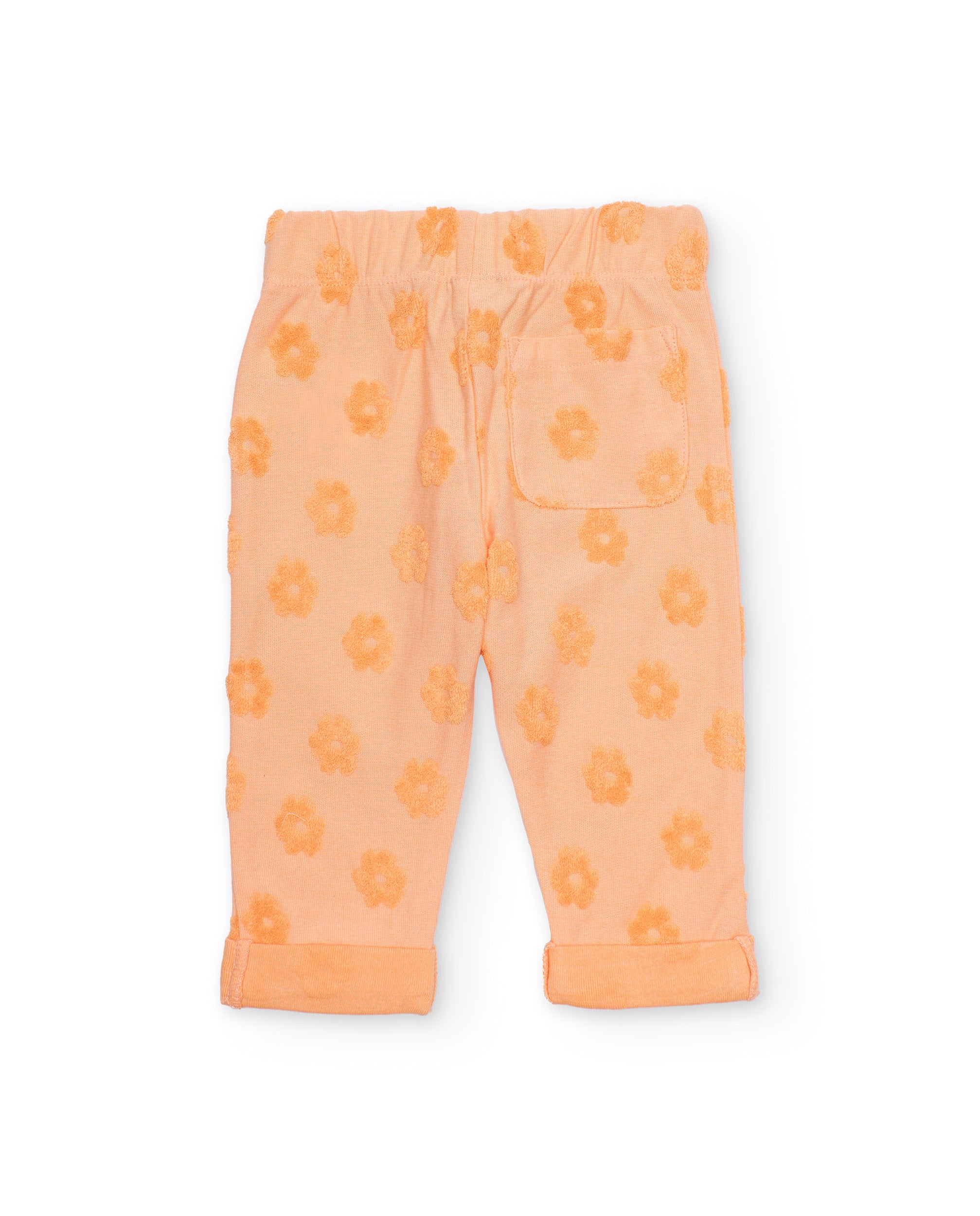TucTuc Completi completo maglia neonata arancione 3 pezzi