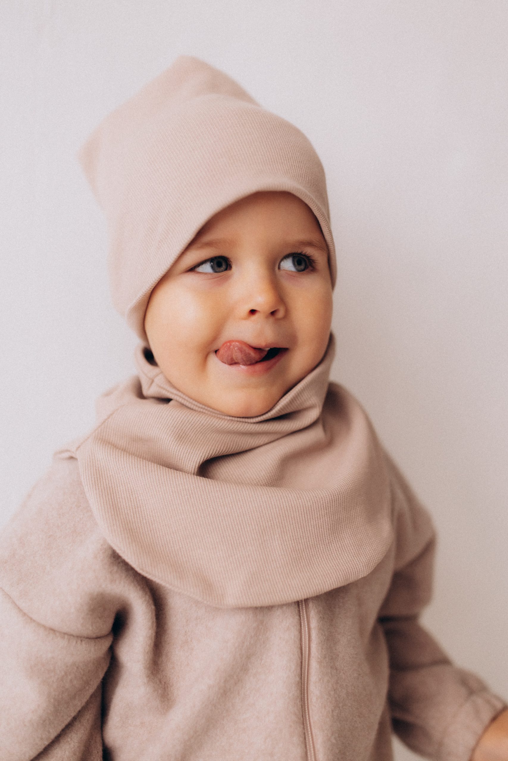 Woolly Organic Neck Warmer scaldacollo bambino cotone bio