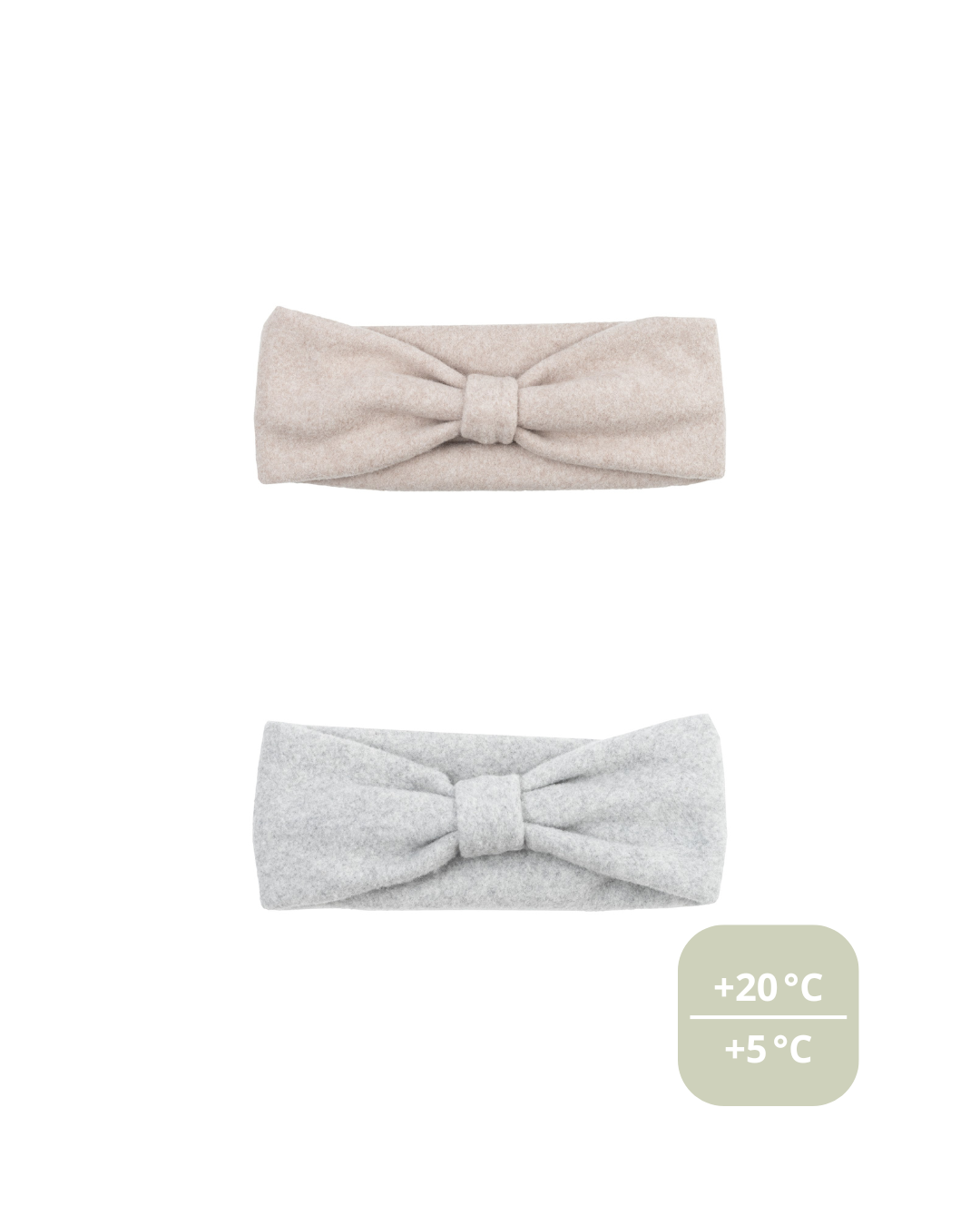 Woolly Organic Headband AW26 fascia pile cotone organico