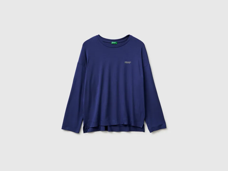 United Colors of Benetton Sweaters maglione modal elasticizzato 34H