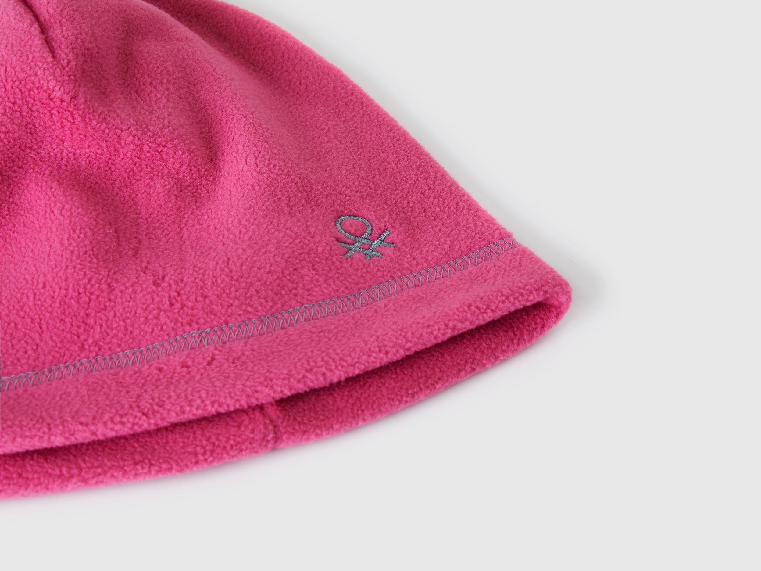 Benetton Accessories cuffia pile M-L logo tono su tono
