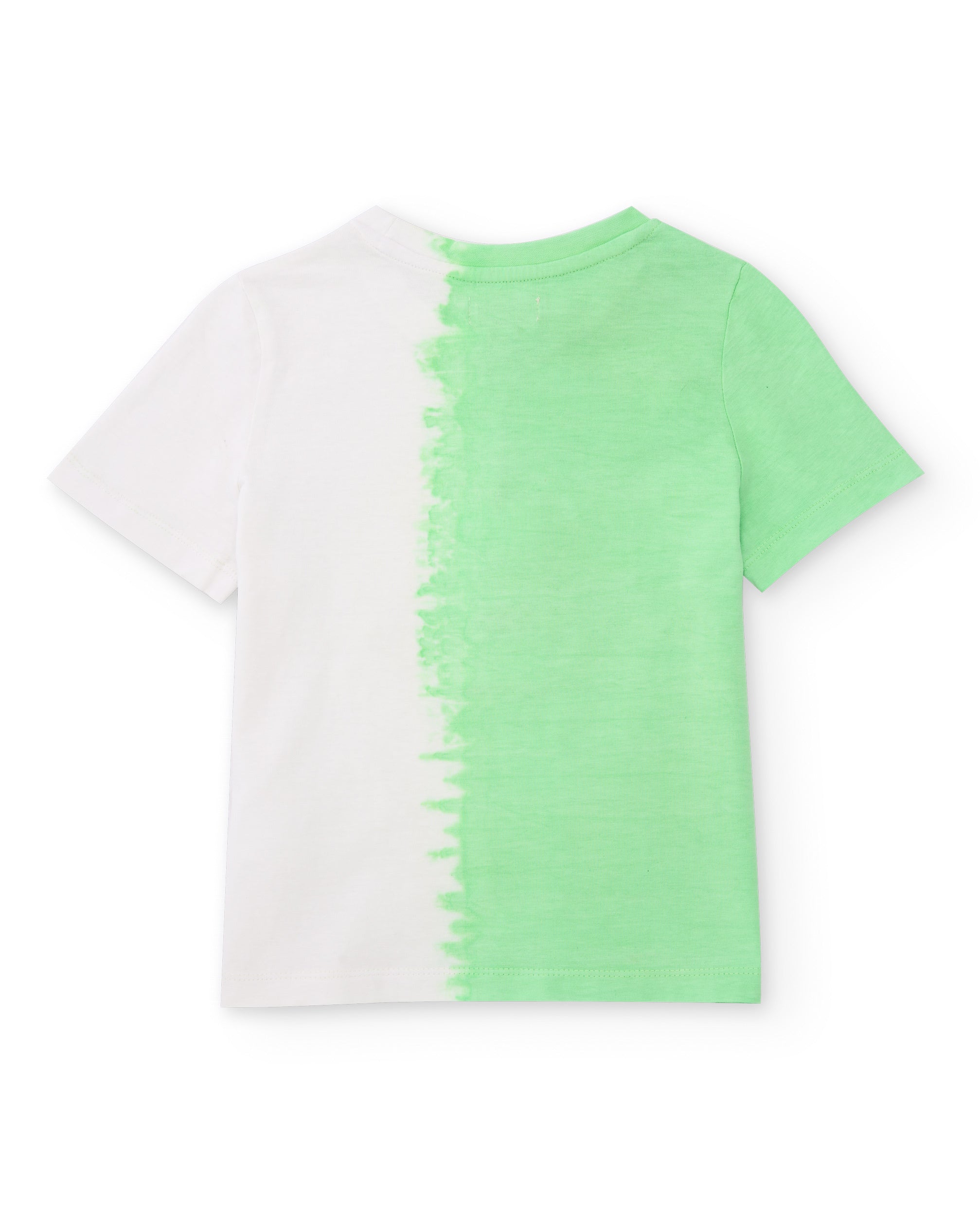 TucTuc Magliette t-shirt bambino verde sfumato