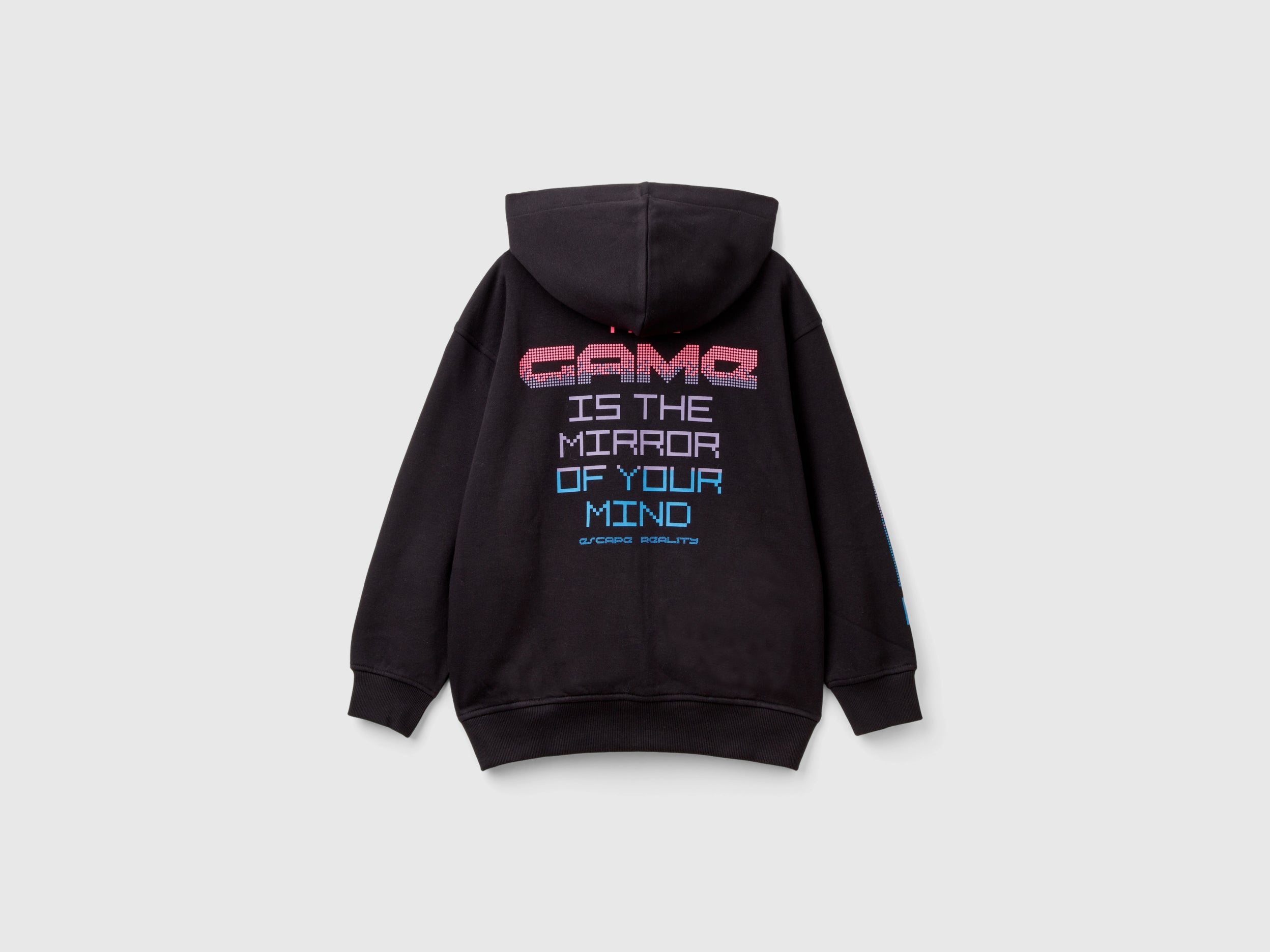 United Colors of Benetton Felpa Gamer Zip Bambino Stampa