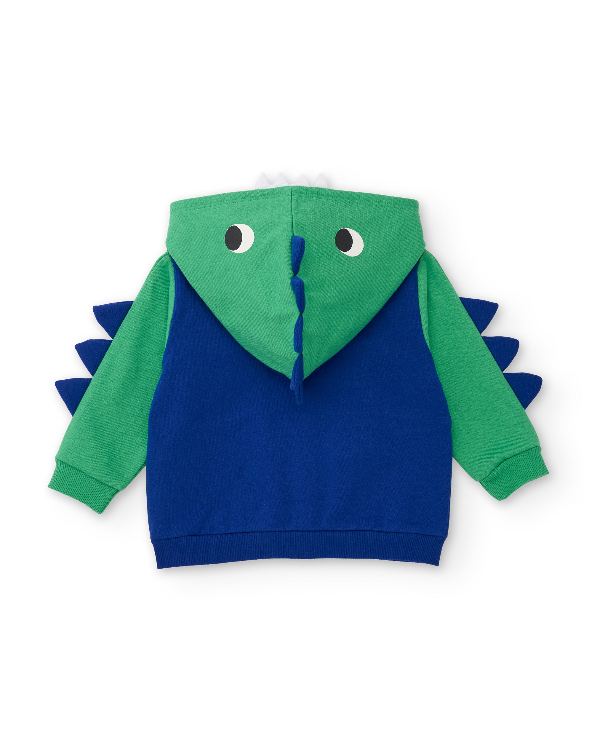 TucTuc Completi Completo Bambino Felpa Zip Blu Dinosauri