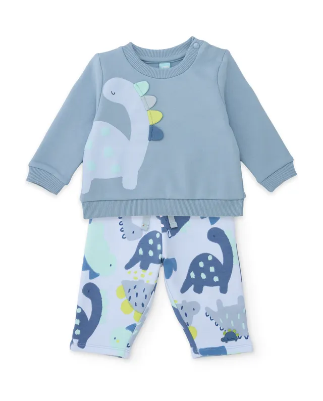 TucTuc Completi Completo Neonato Dinosauro Azzurro