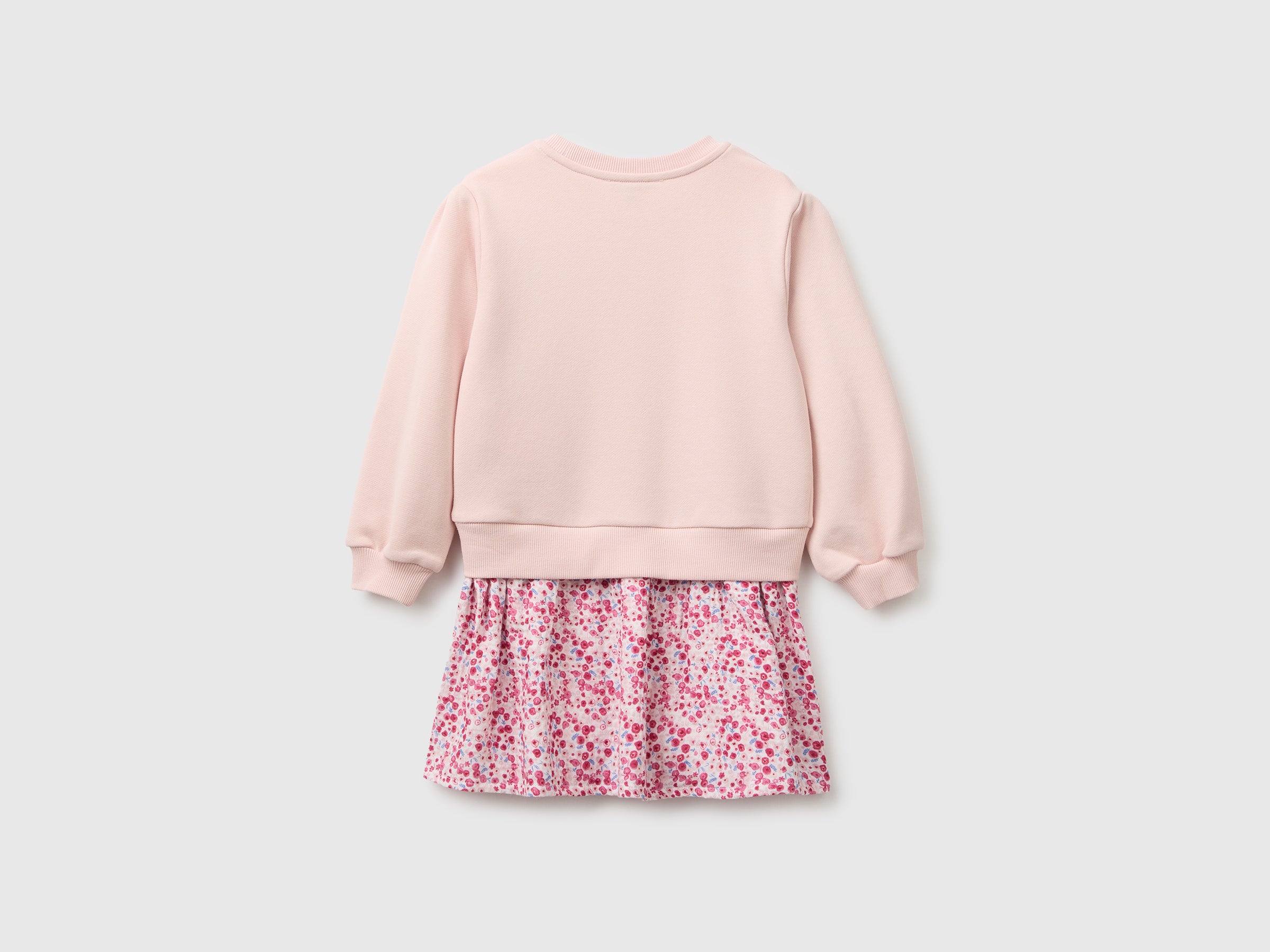 United Colors of Benetton Dress floral vestito bambina cotone 104