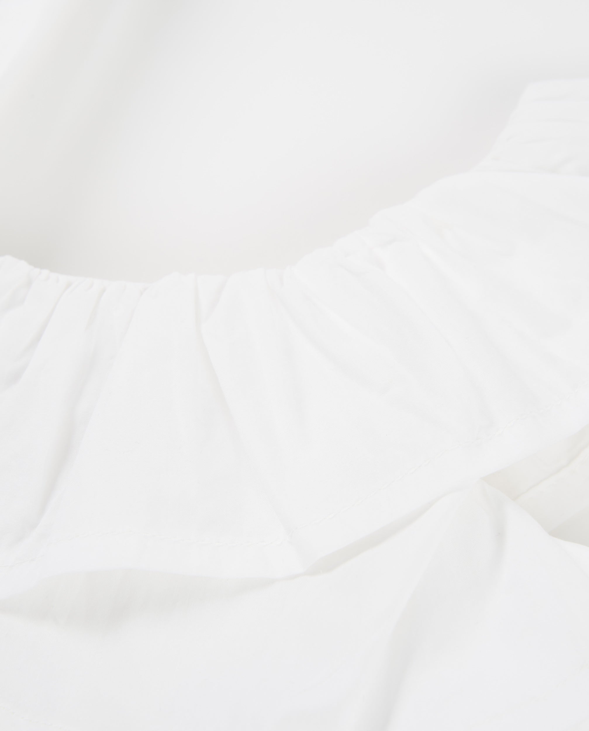 TucTuc Camicette blusa bambina volant bianco