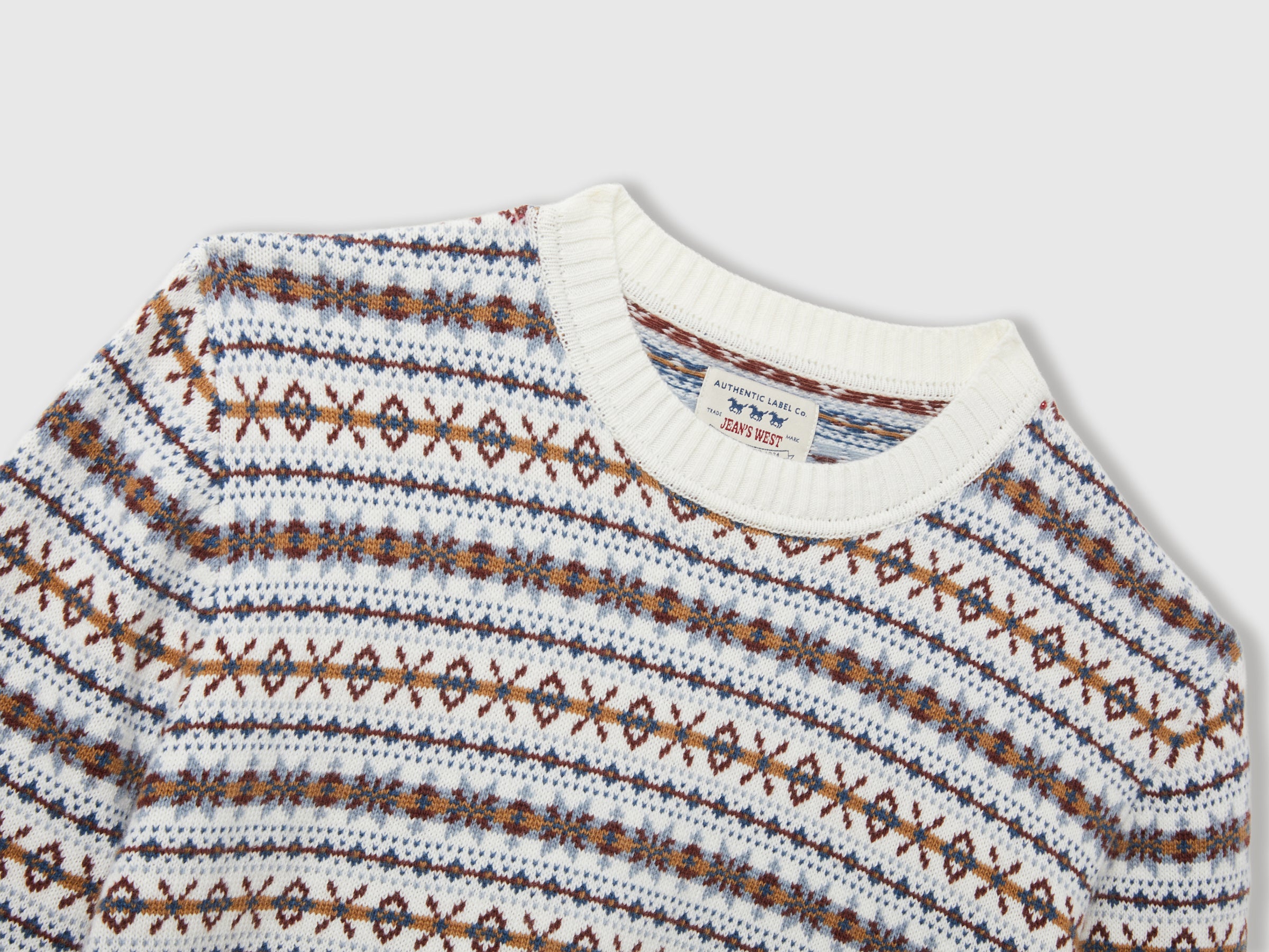 United Colors of Benetton Jacquard Maglione Lana Nordico