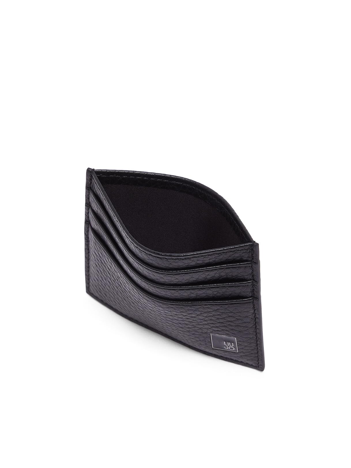 Liu Jo 22222 portacarte pelle nero 8x10 cm logo