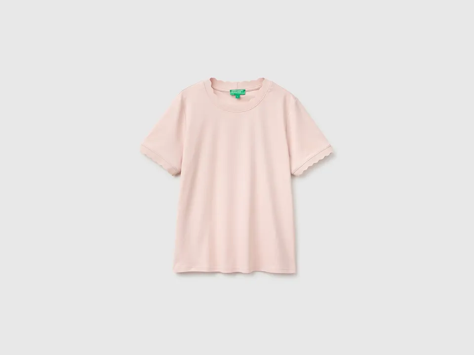 United Colors of Benetton T-Shirt Cotone Scollo Tg M