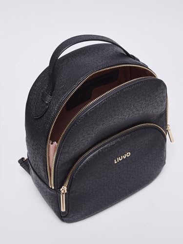 Liu-Jo Baby Zaini AXX009E0087 zaino nero ecopelle