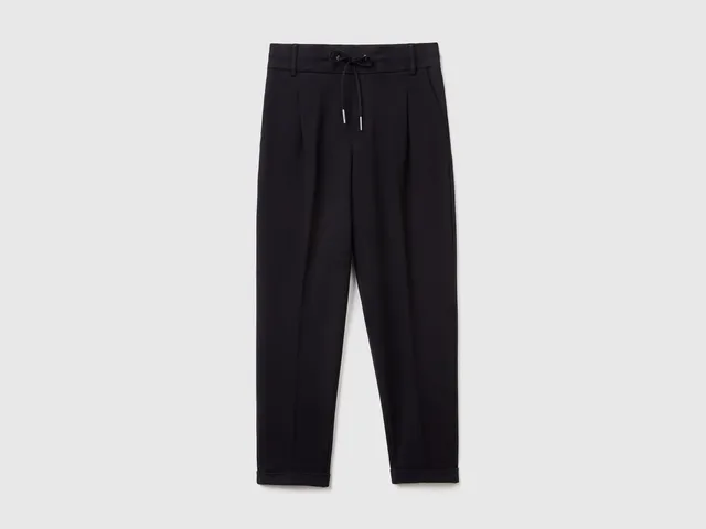 United Colors of Benetton Trousers Pantaloni Viscosa Coulisse S