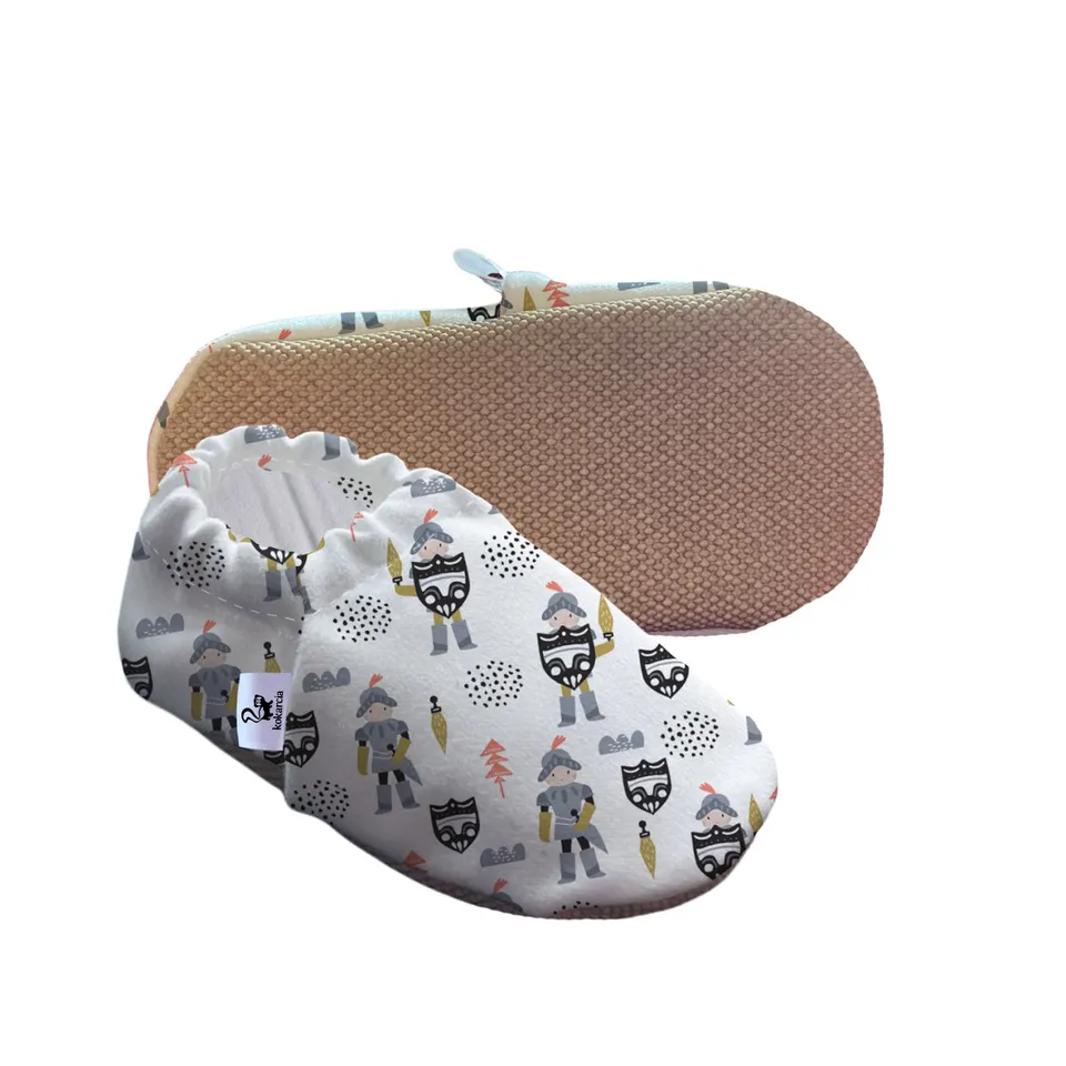 Kokopatik Cavaliere scarpine bimbo cotone senza fodera
