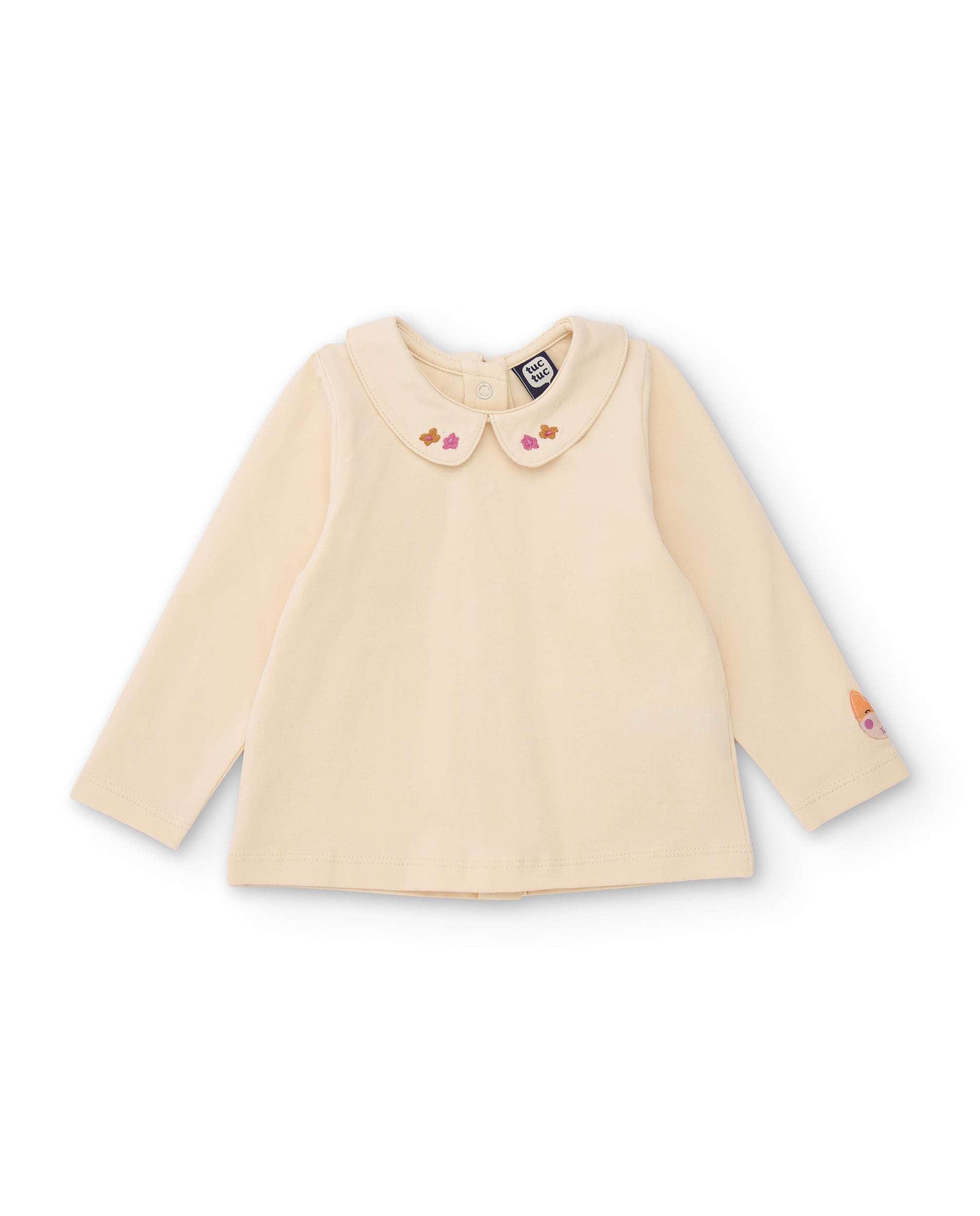 TucTuc Completi vestito neonata blu navy floreale maglia