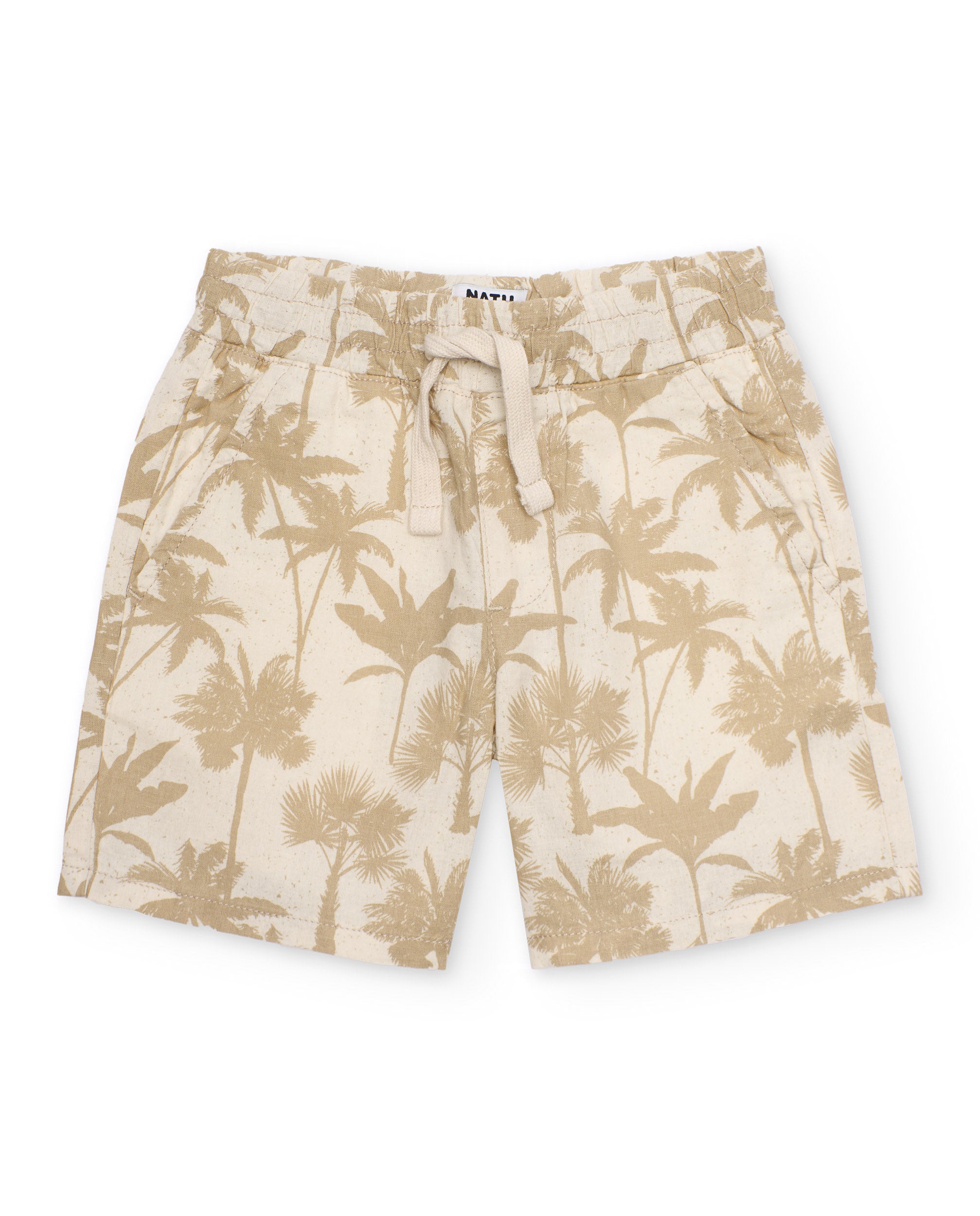 TucTuc Bermuda shorts bambino beige stampa palme