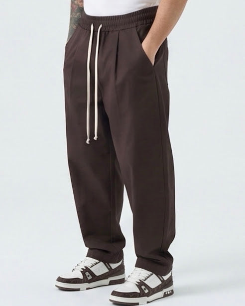 Sottosopra AN019200 Pantalone Nero L Cotone Baggy