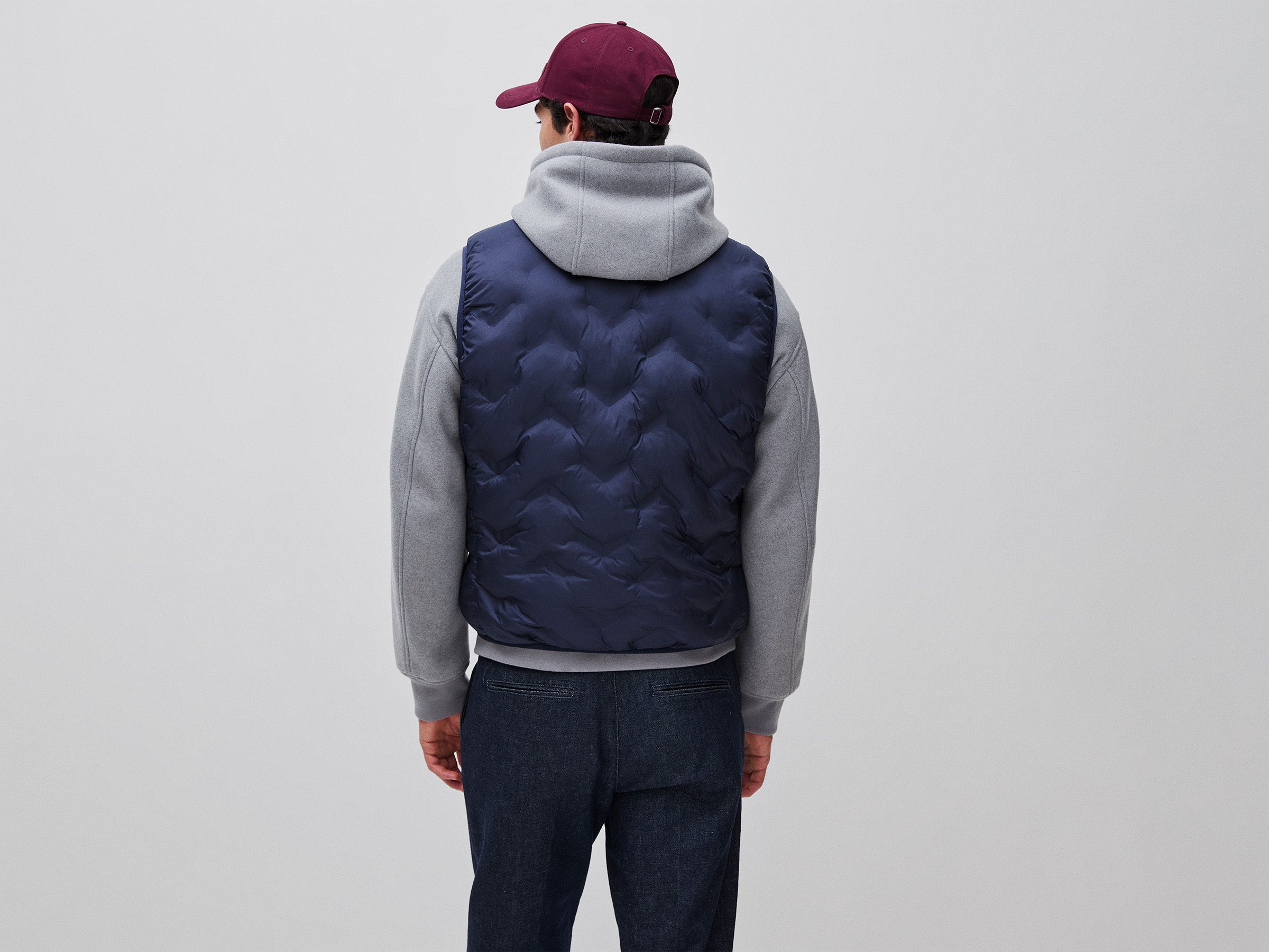 United Colors of Benetton gilet imbottito Rain Defender riciclato