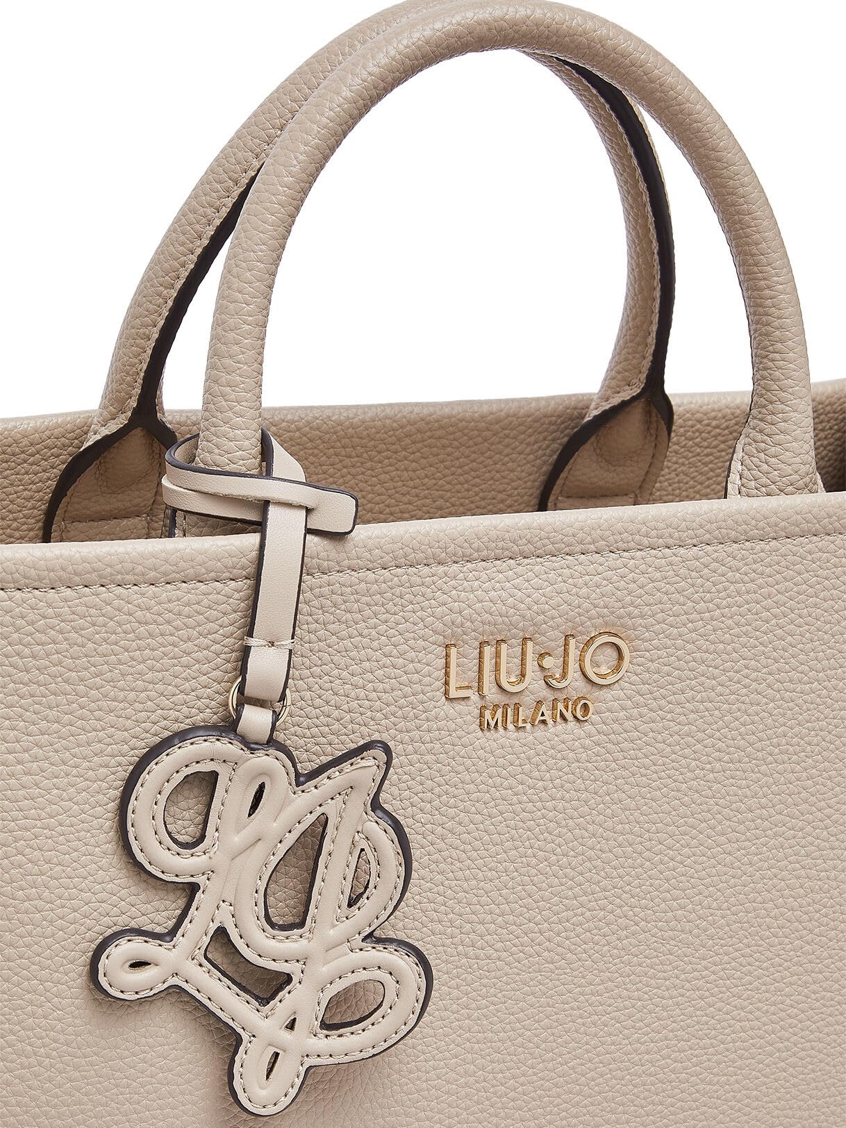 Liu Jo Borse Borsa a Mano Media Beige bottalata