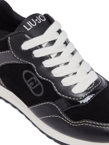 Liu Jo Sneakers Pelle Suede Taglia 35 EU Suola 3 cm