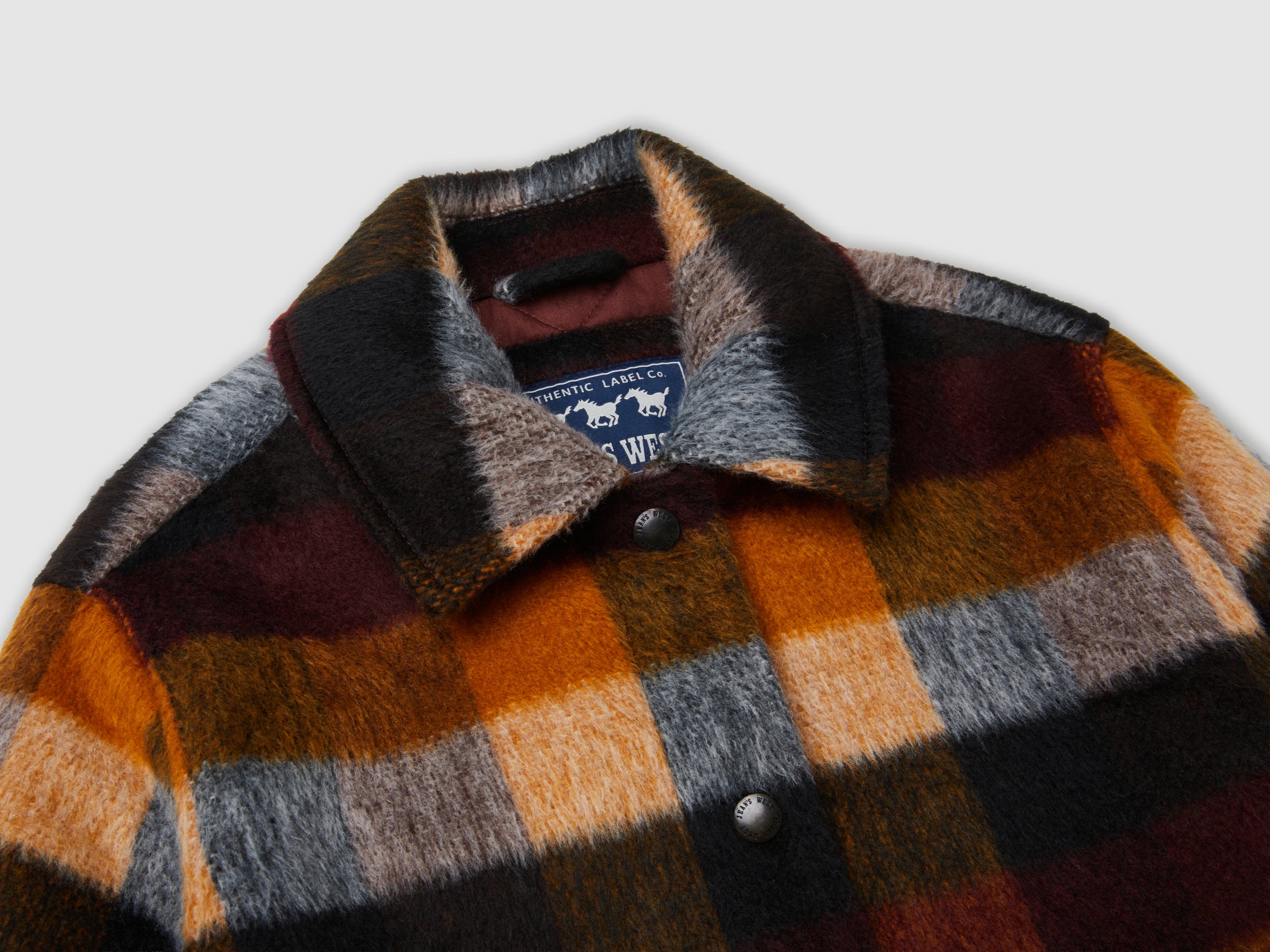 United Colors of Benetton Checked rider jacket giacca M quadri lana