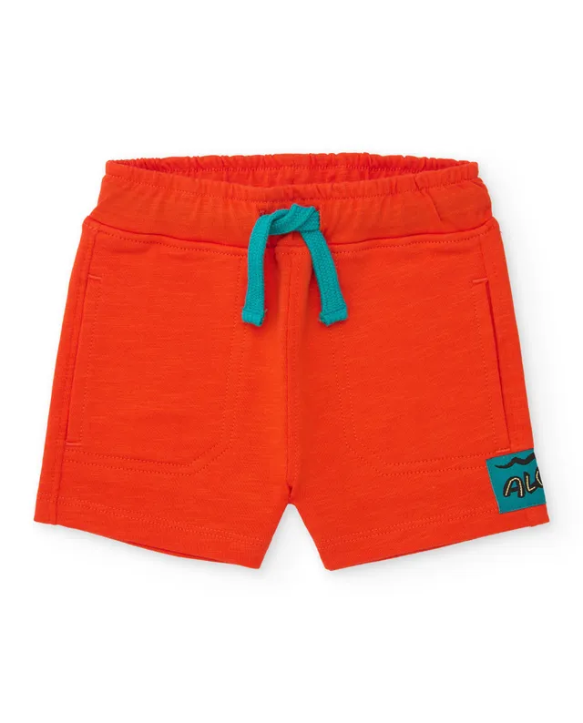 TucTuc Bermuda shorts maglia bimbo rosso 6 mesi