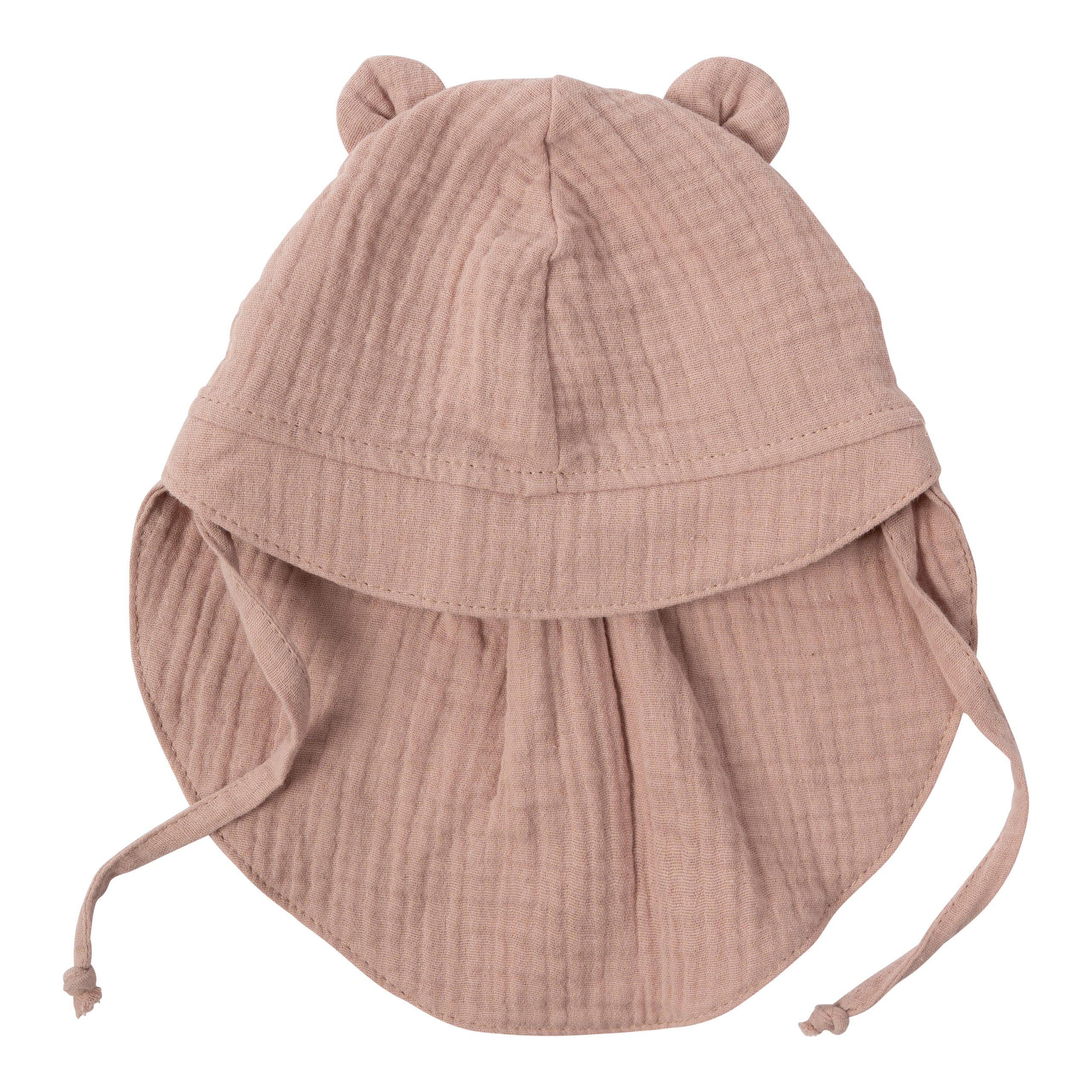 Woolly Organic Baby Hats cappellino sole neonato cotone orsetto