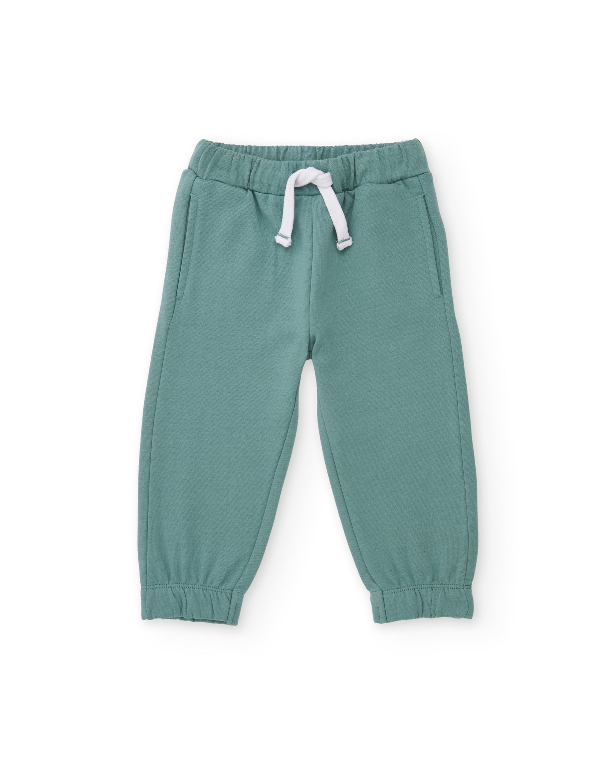 TucTuc Completi Tuta Felpa Verde Acqua Neonato