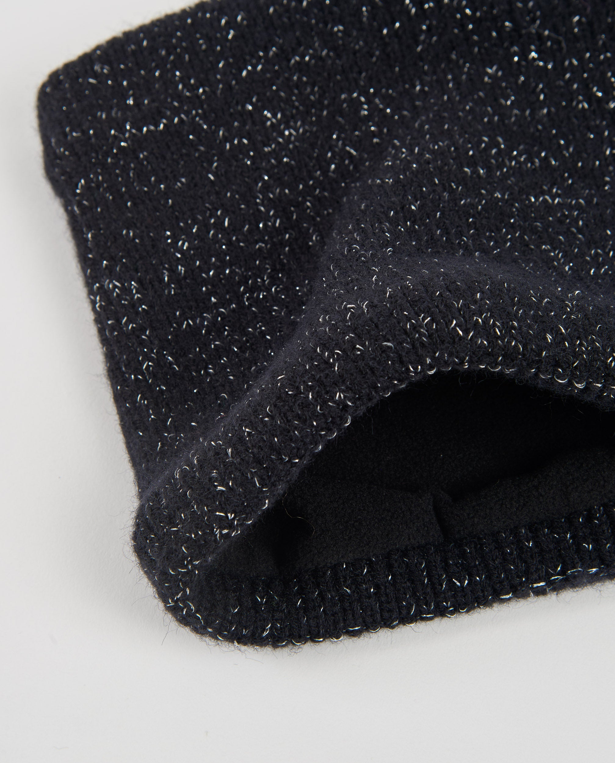 TucTuc Accessori Set Tricot Berretto Nero