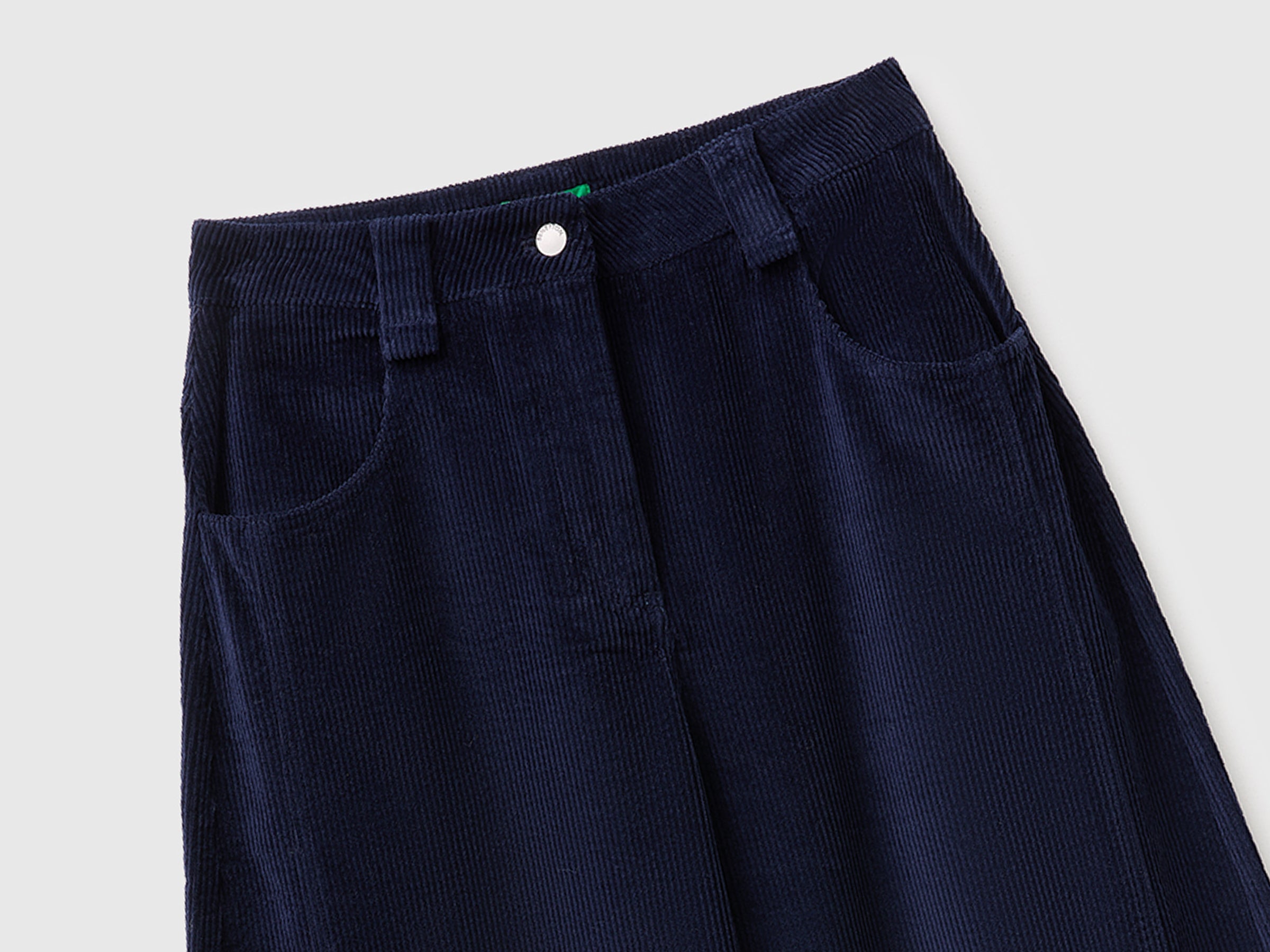 United Colors of Benetton pantaloni velluto 42 cotone balloon