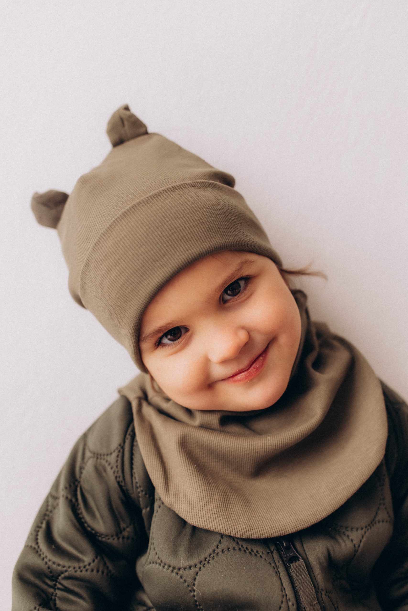Woolly Organic Neck Warmer scaldacollo bambino cotone bio