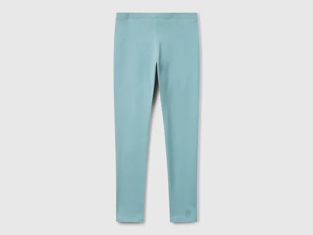 United Colors of Benetton Trousers Leggings Cotone M Logo
