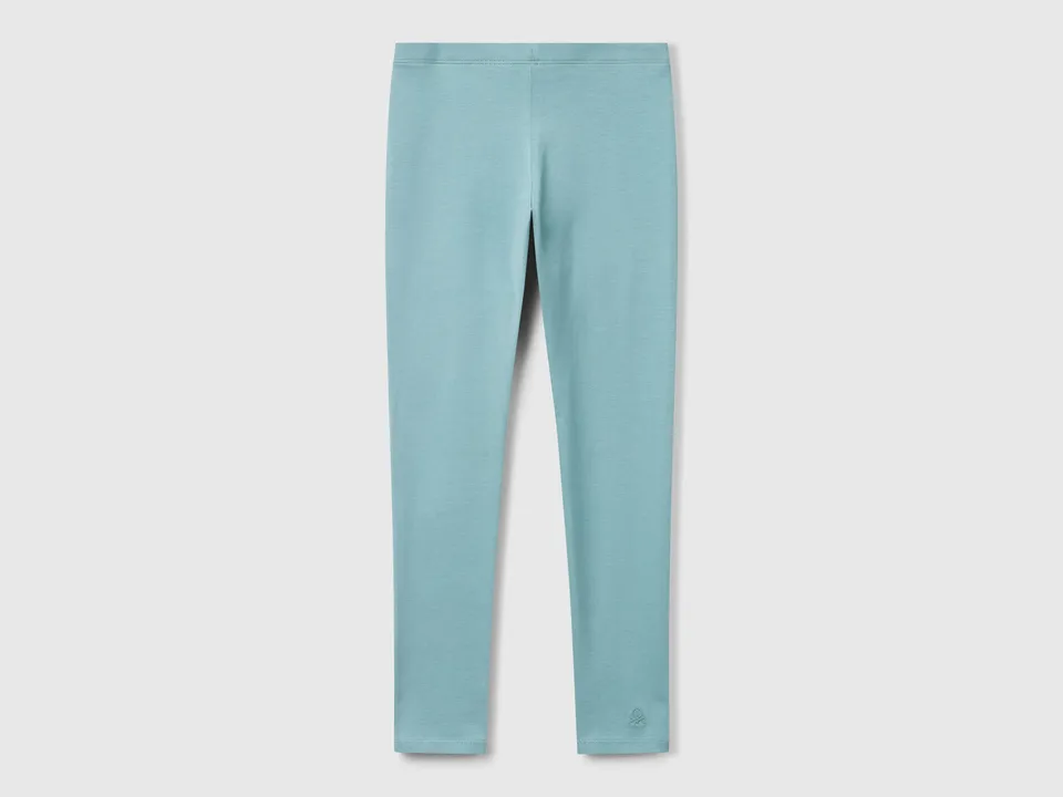 United Colors of Benetton Trousers Leggings Cotone M Logo