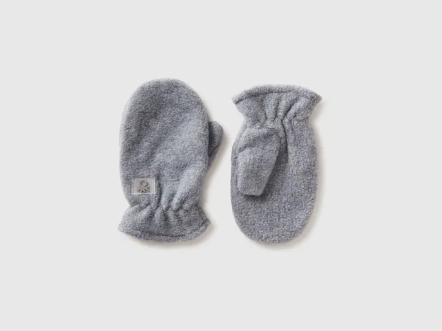 United Colors of Benetton Mittens muffole pile fodera cotone bambino